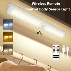 sensor del cuerpo humano que carga la luz del gabinete de temperatura tricolor de la cabecera del dormitorio de la télécommande de la succión electromagnética