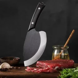 1-3pcs High Carbon Steel Boning Knife Sharp Butcher Knives Forged Meat Cleaver Household Vegetable Fruit Slicing Knife Tools