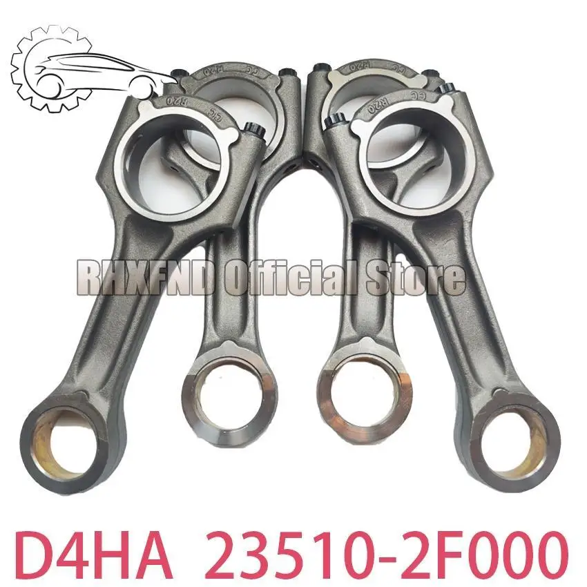 Connecting Rod 23510-2F000 23510-2F100 D4HB D4HA For Hyundai  ix35 Grand Santa Fe Tucson Kia Sportage 2.0 CRDi  2.2 CRDi