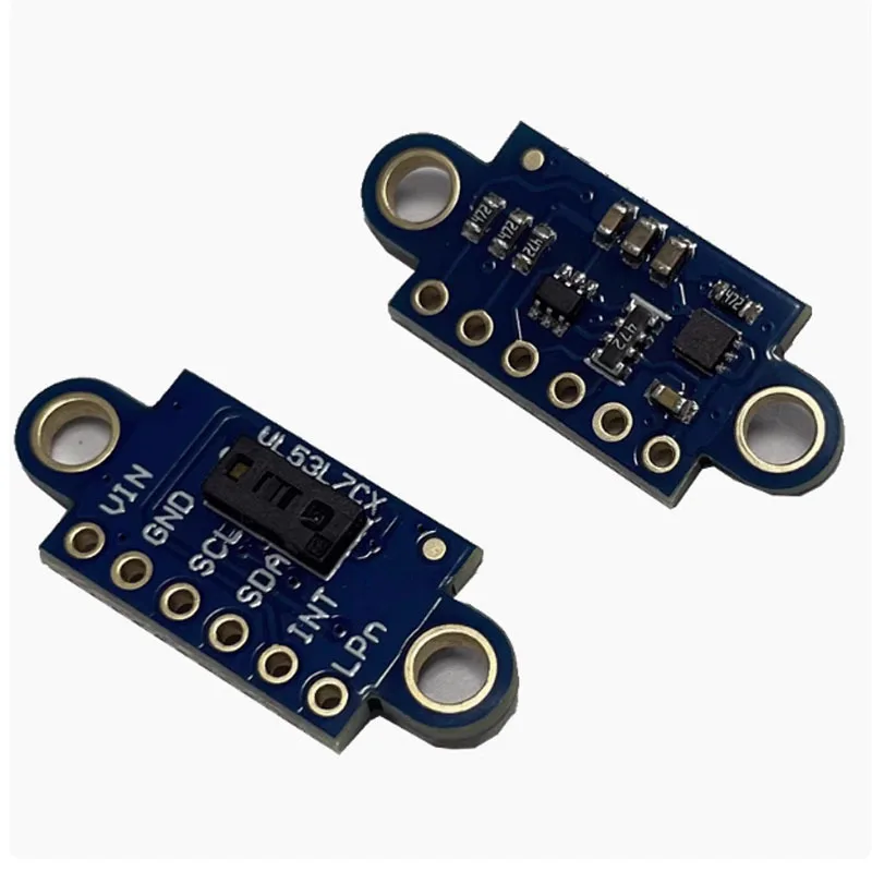VL53L7CX/VL53L8CX ToF Ranging Module - 64 Zone Distance Sensor, ±3% Accuracy, I2C Output for Industrial Liquid Level, AGV