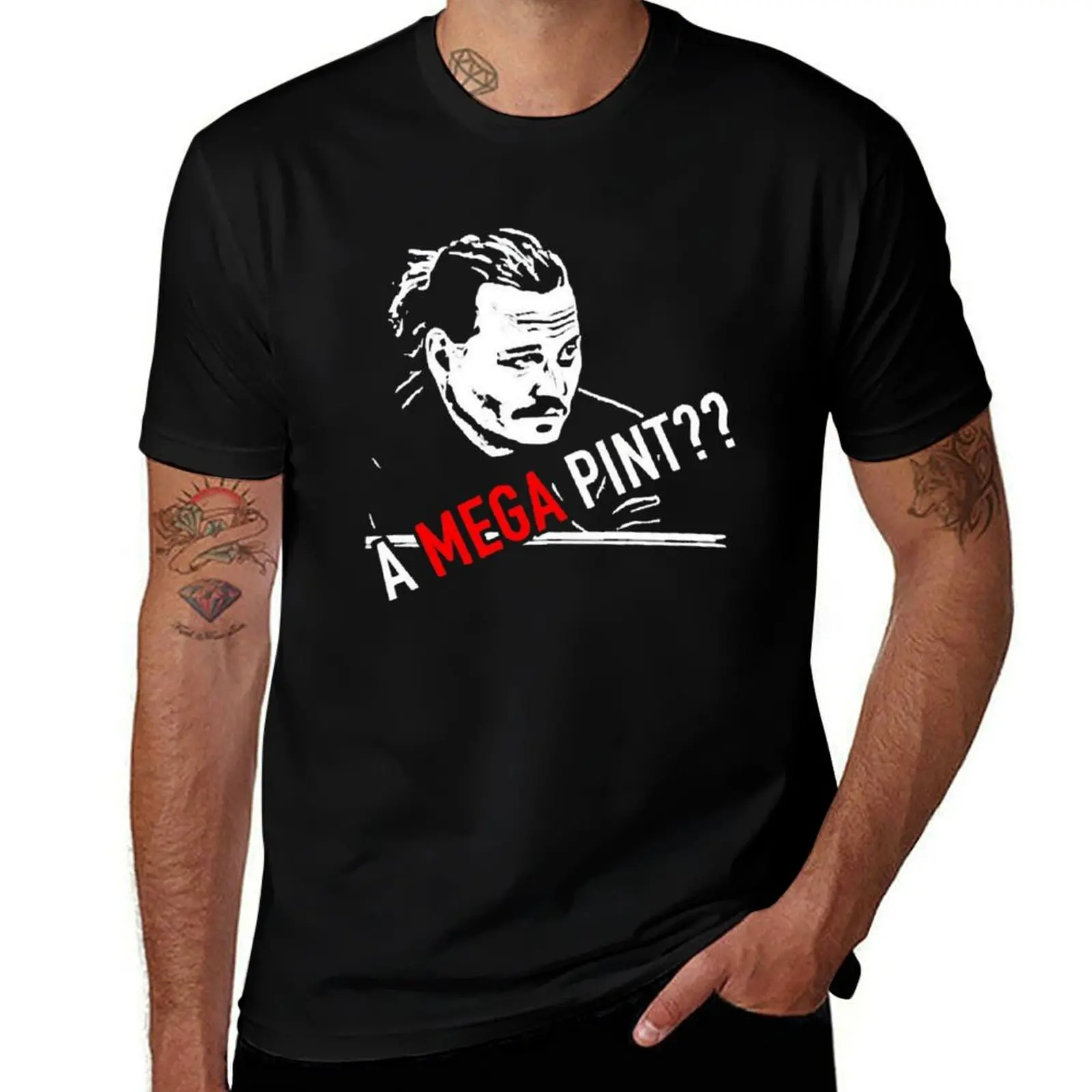 Mega Pint a Mega Pint a Mega Pint T-Shirt Basic Tee Shirt for Everyday Outfit T-Shirt
