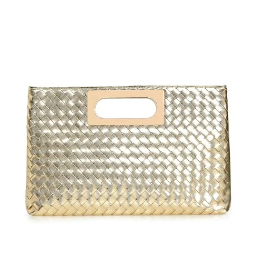 IXEBELLA PU Clutch Evening Handbag for Women Dressy Clutch Purse Formal Bag for Wedding Prom Cocktail Party Durable PU leather