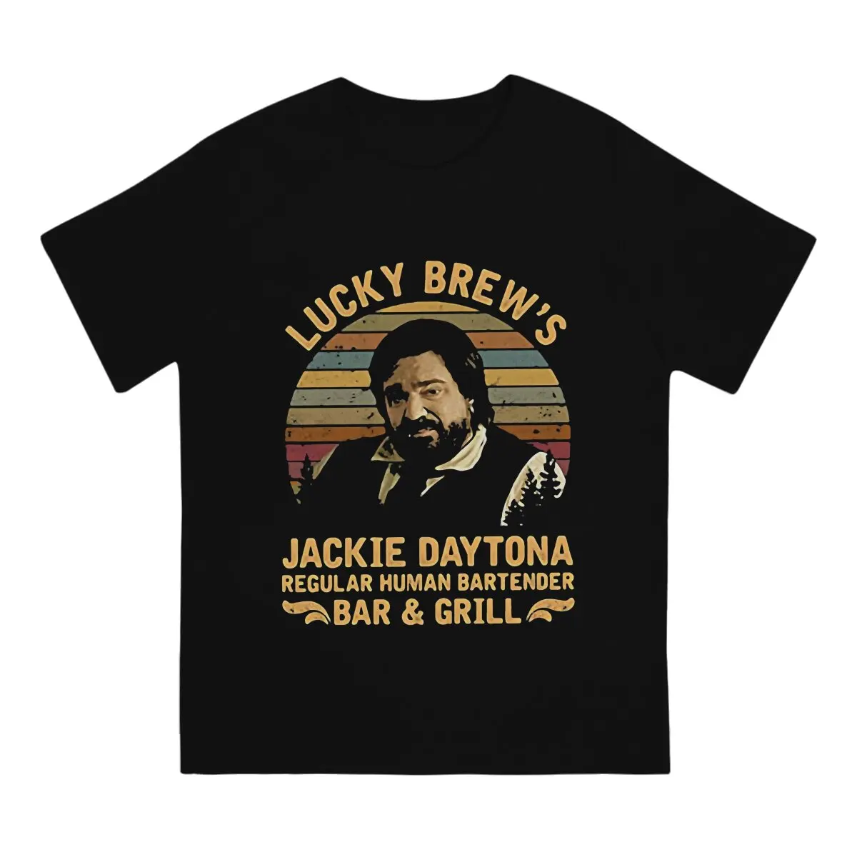 What We Do in The Shadow Lucky Brew jackie Bar and Grill T Shirt Fashion Men's Tshirt O-Neck