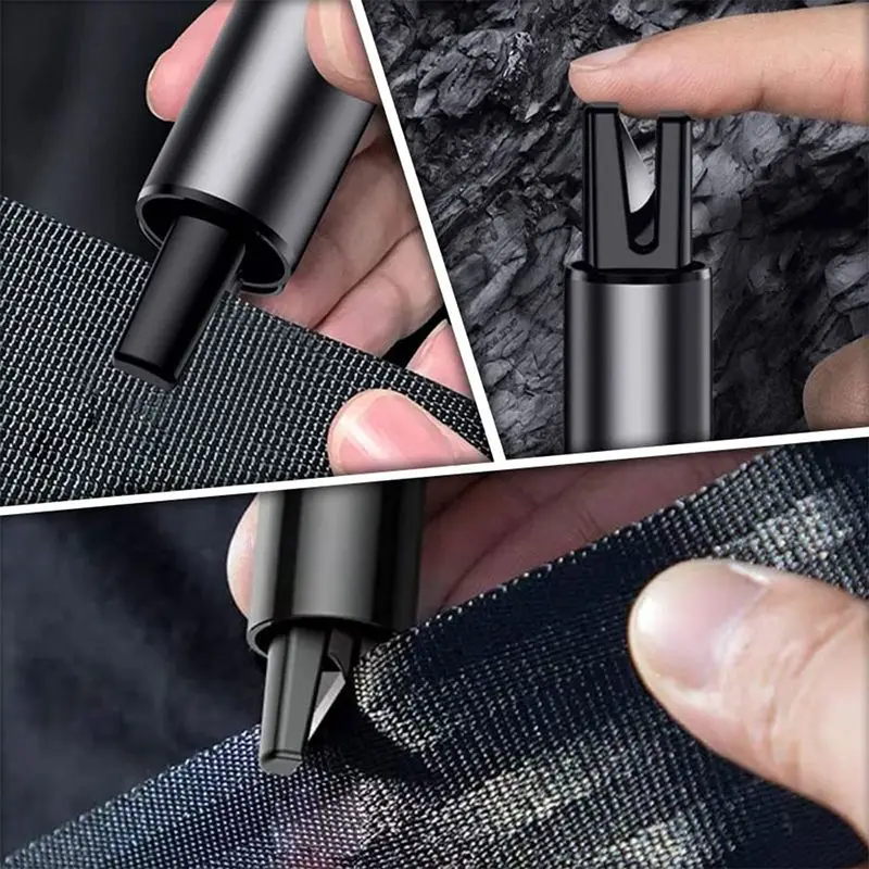 

Mini Emergency Car Escape Tool Car Safety Hammer Life-Saving Car Window Class Breaker Emergency Escape Seat Belt Cutter Mini Por