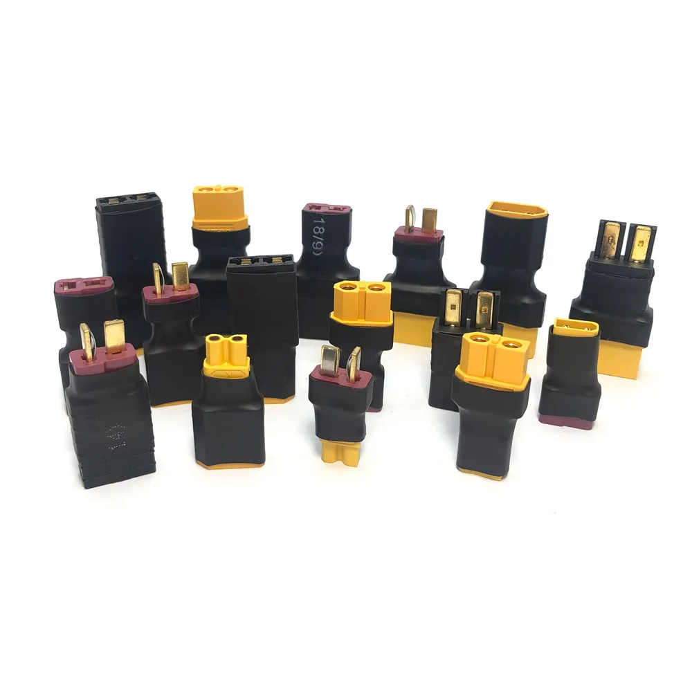 RC Model Adapter XT30 XT60 XT90 TRX T Plug Female/Male Connector Plug for RC Car Airplane Drone RC Boat Lipo Battery RC Parts