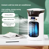 Ventilateur d'air froid portable de bureau USB, mini climatiseur multifonction pour usage domestique et refroidissement personnel 1
