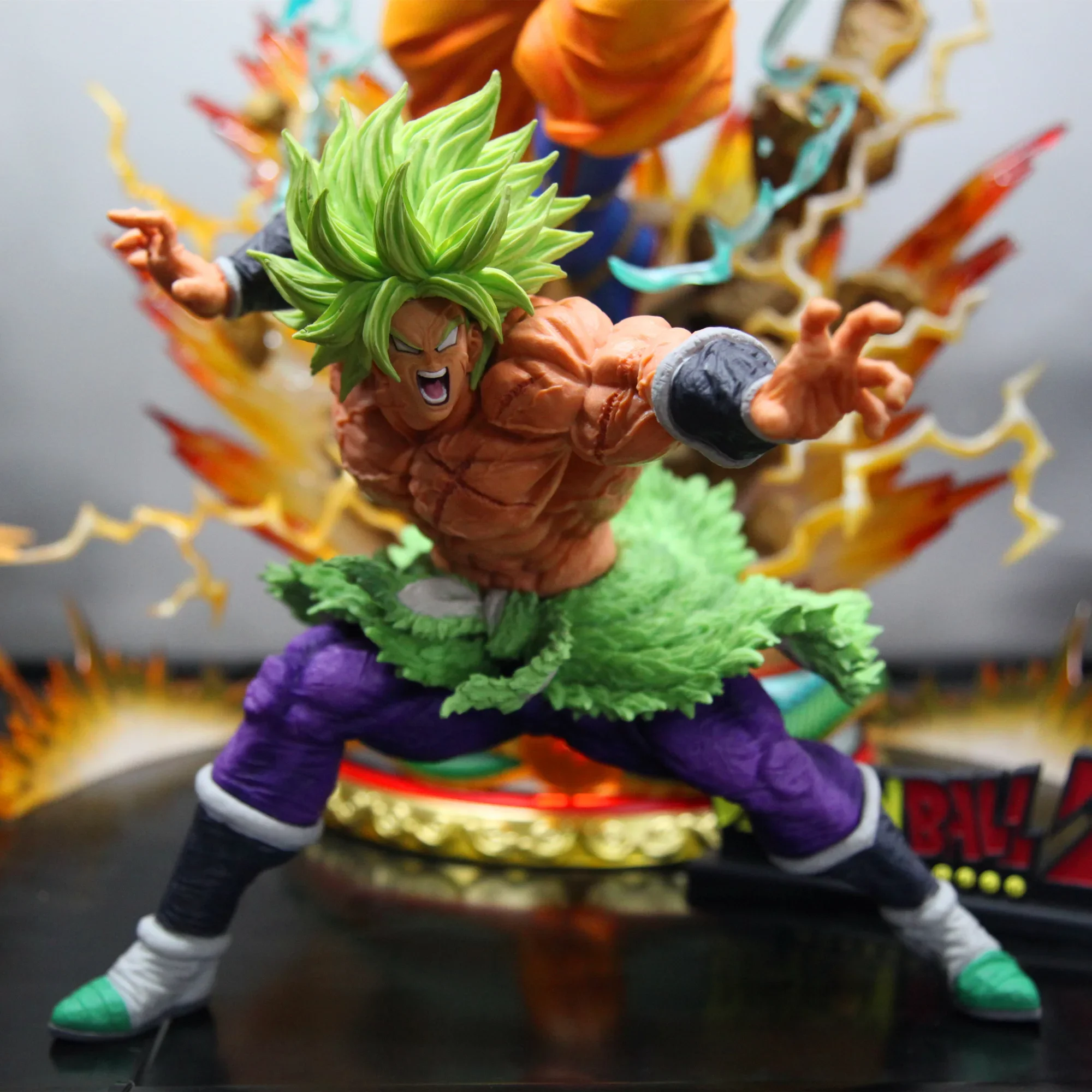 New 17-35cm Dragon Ball Z Broly Goku Gohan Trunks Anime Figure Model Figma Action Figurines Statue Collectible Toys Dolls Gifts