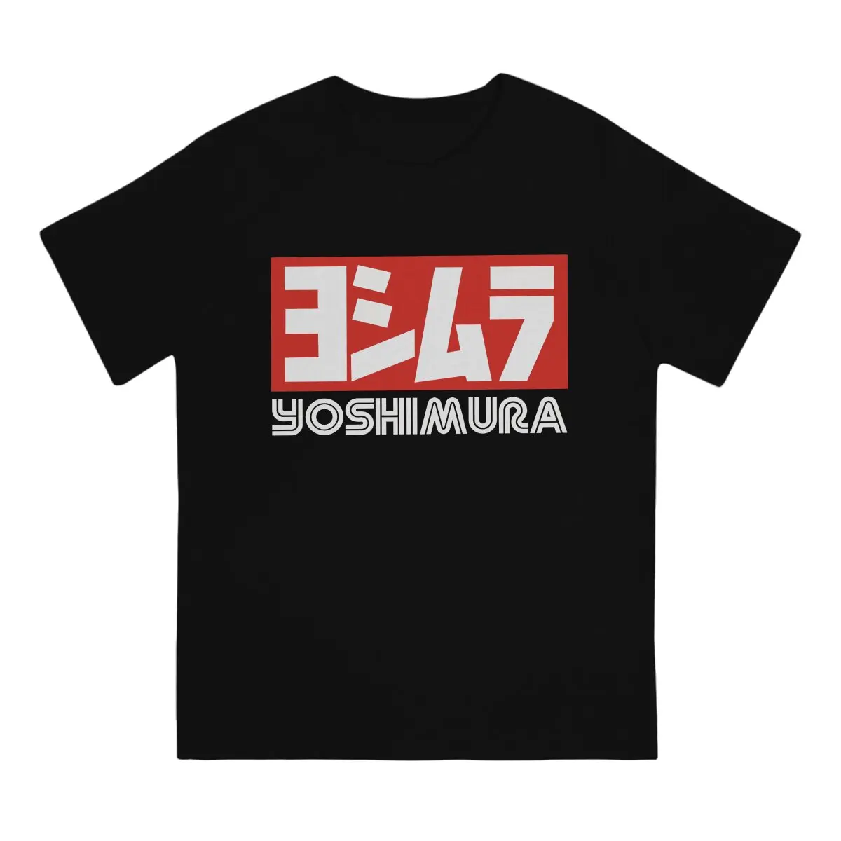 Motorcycle Polyester TShirt for Men Yoshimura Humor Summer Tee T Shirt High Quality Trendy