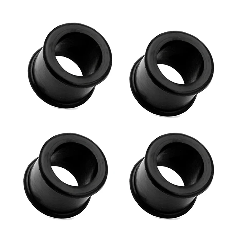 

wholesales black Piercing Tunnel Set Soft/Hard Silicone Flesh Ear Plugs 2g-25mm Flexible Ear Stretching Gauge Expander 6-24MM mi