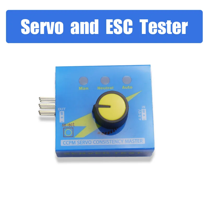 Servo Tester RC 3CH Digital Multi ESC Consistency Speed Controller Checker Adjustment Steering Gear CCPM for RC Car