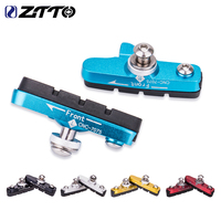ZTTO Road Bike Brake Pads Rubber Brake Pads MTB Road Brake Block Braking Holder Shoes Cycle Brake Hoof Part V-Brake Holder Shoes