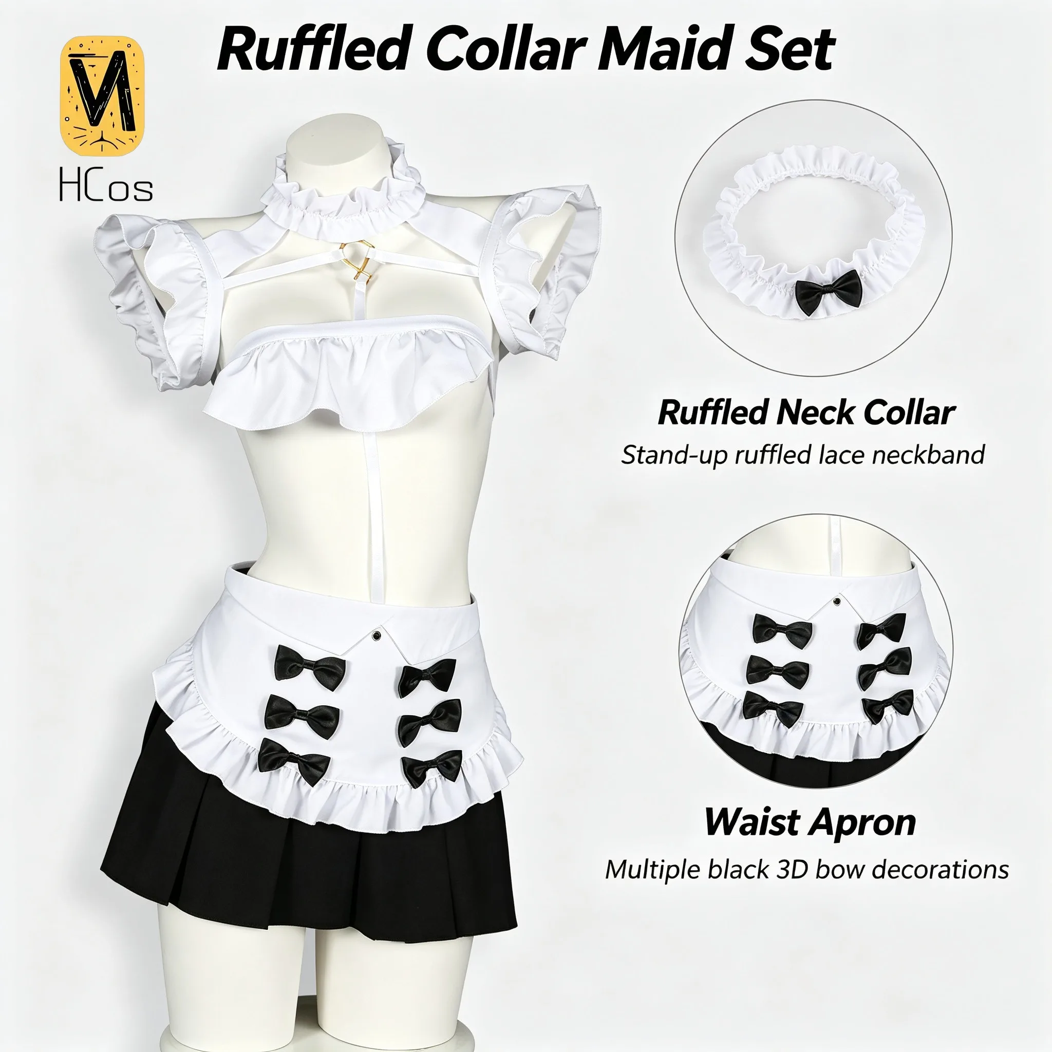Anime Cosplay Maid - Handmade Cos Outfit: Azur Lane Indomitable