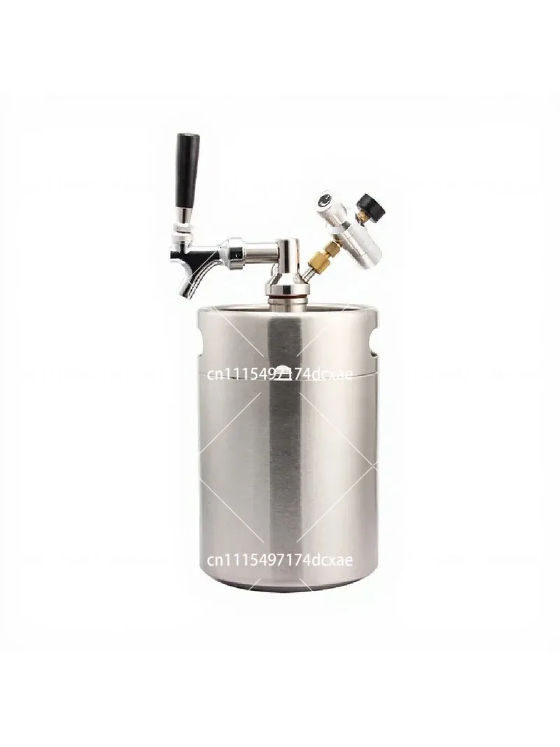 Stainless Steel Mini Beer Keg Growler Dispenser for Home Bar Craft Beer
