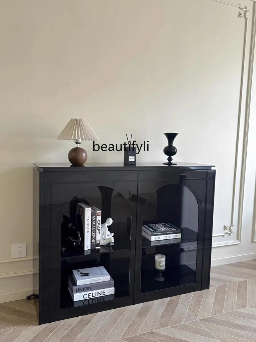 

Acrylic Modern Minimalist Fireplace Cabinet Home Console Simple and Light Luxury Living Room Sideboard Cabinet furniture