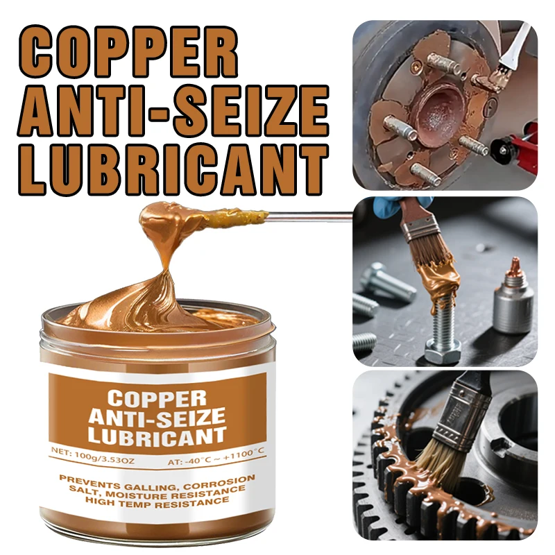 

100 г автомобильной смазки для подшипников, высокотемпературная и низкотемпературная, желтая, водостойкая, для автомобильных ступичных подшипников