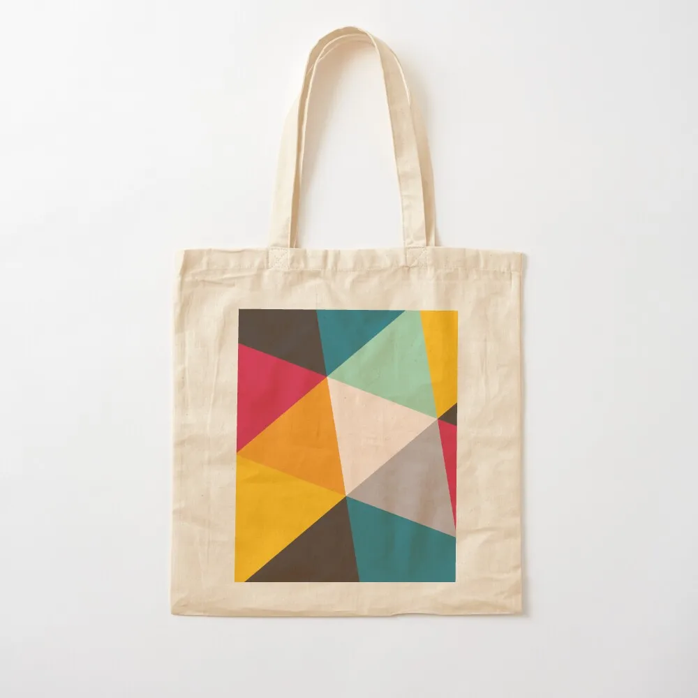 

Colourful Geometric Triangles (2012) Tote Bag Customizable tote bag cloth bag woman Canvas Tote