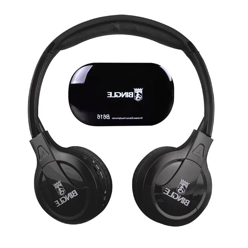 B-M Bingle B616 Multifunction Stereo Wireless Headset Headphones with Microphone FM Radio for MP3 PC TV Audio Phones