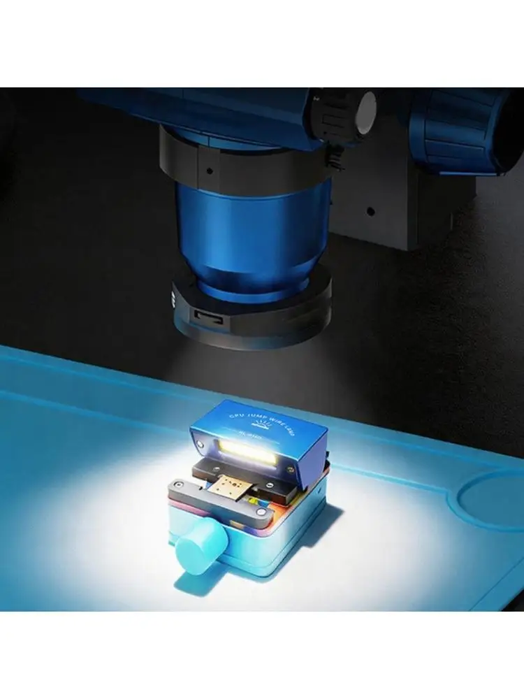  Durability Aluminum Alloy Jump Wire Fill Light Chip Lighting Lamp For Microscopic Welding Small Circuit Board Fixing
