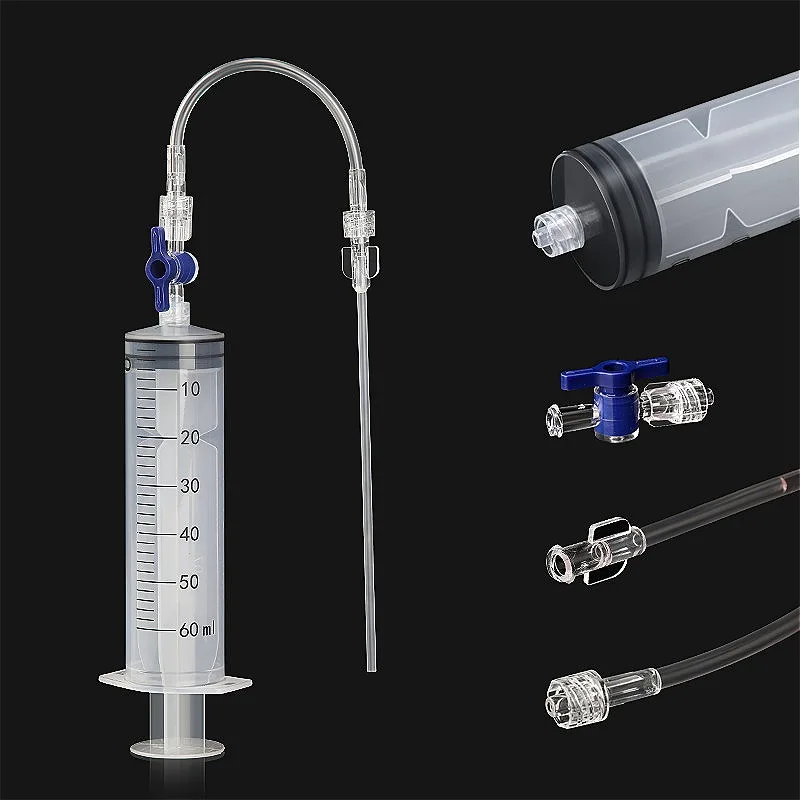 

Mountain Bike Tubeless Tyre Sealant Syringe 60ml Bicycle Tire Fluid Injection Tool Cycling MTB Repair Tool