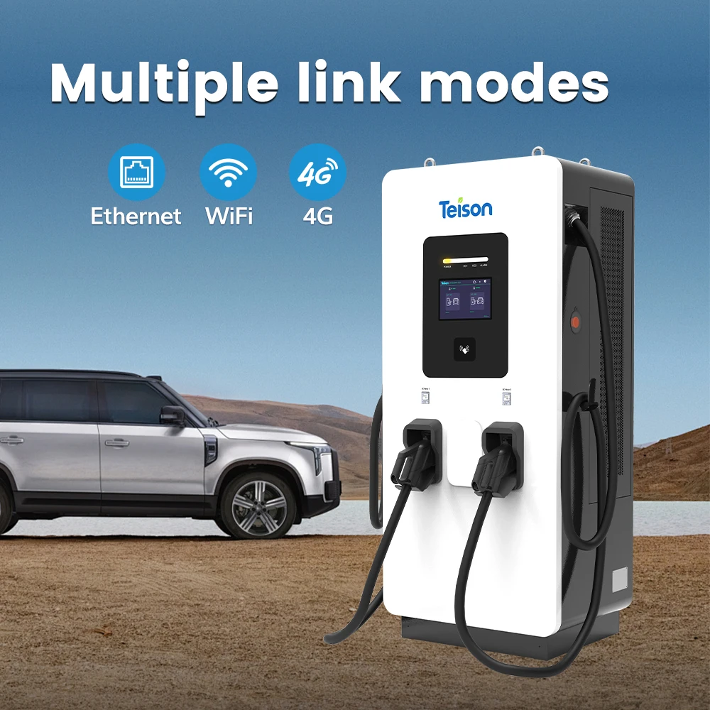 Global Custom 60KW-240KW EV DC Fast Charging Station Level 3 UL DC Electric Vehicle Charger For Business