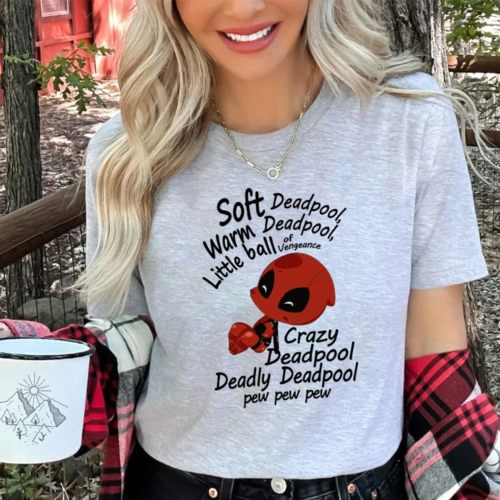 Camiseta de la piscina de los muertos para mujer, camisa divertida de Lobezno para Fans, WDW Epcot, parque temático