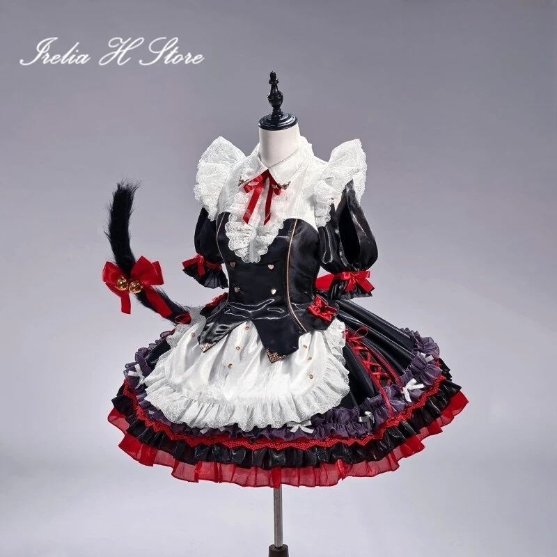 

Irelia H Store Wuthering Waves CHISA Cosplay Costume Game Chisa maid lolita dress for Female Halloween Costume