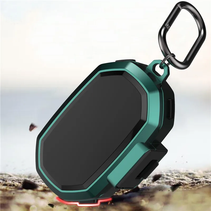 สำหรับ Jabra Elite7 Pro/7Active เกราะหรูหราล็อค Elite7 Pro หูฟัง Funda Protector พร้อมพวงกุญแจสำหรับ Jabra elite7Active