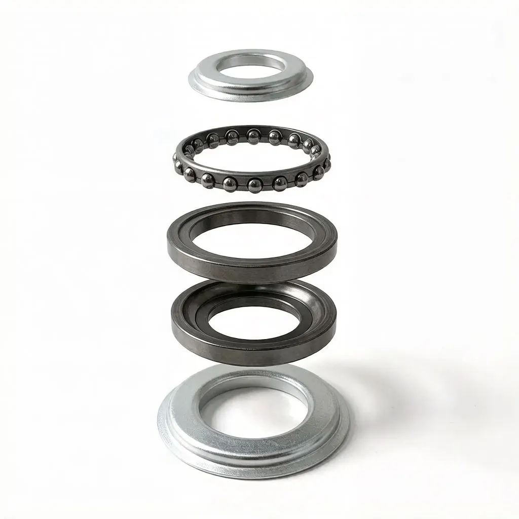 

For VESPA Primavera Sprint 150 SteeSteering Hring Head Bearing Kit - 5-Piece Pressure Bowl Set for Smooth Handling & Durable Upg