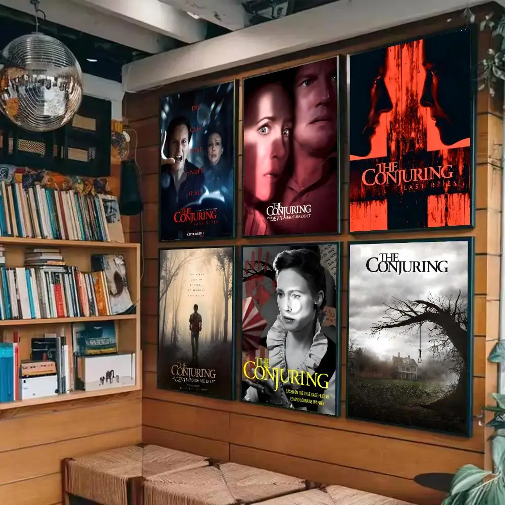 The Conjuring Last Rites Poster Sticky Painting Prints Wall Art Waterproof Home Living Bed Room Bar Cafe Aesthetic Decor