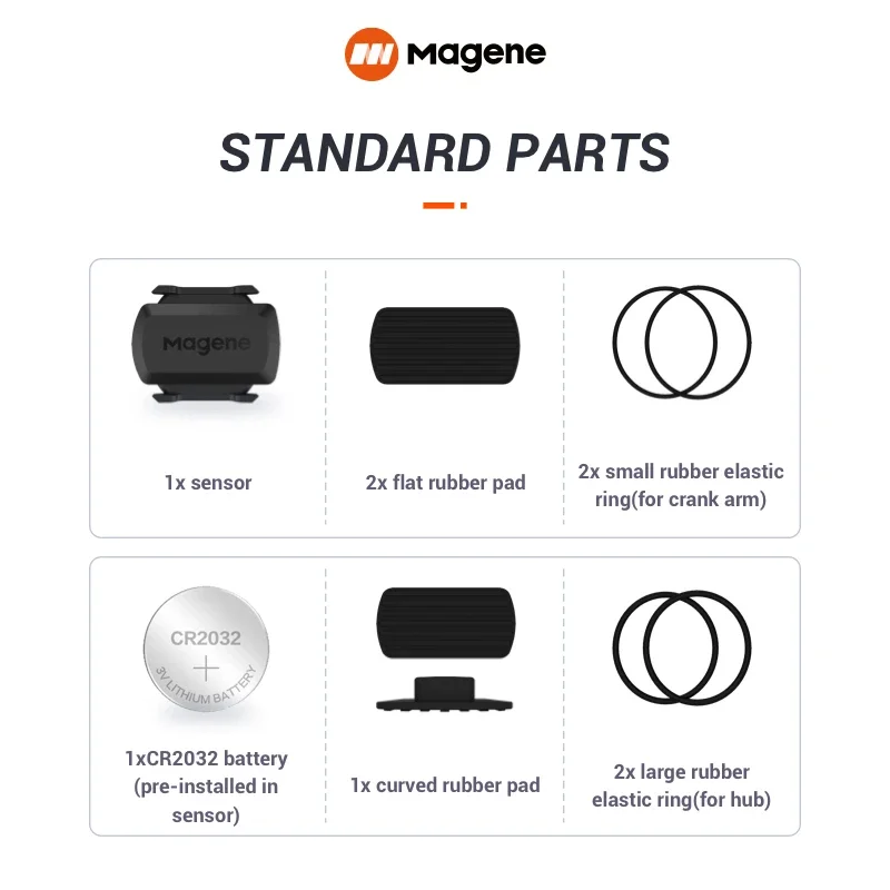 Magene S3 + مستشعر إيقاع السرعة ANT + جهاز قياس السرعة المتوافق مع البلوتوث مستشعر مزدوج للكمبيوتر Garmin iGPSPORT XOSS Bryton