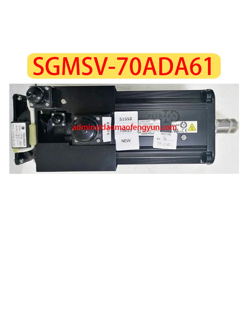 

SGMSV-70ADA61 Brand new servo motor SGMSV 70ADA61，Fast shipping
