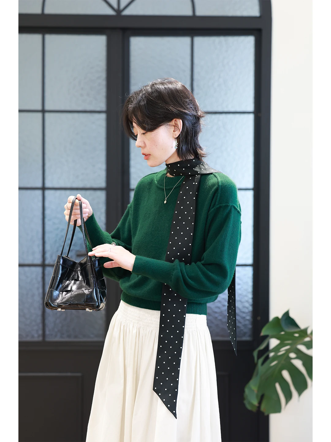 

Мягкий, удобный, вязаный свитер из чистого кашемира с круглым вырезом для женщин, повседневный осенний топ из качественной ткани