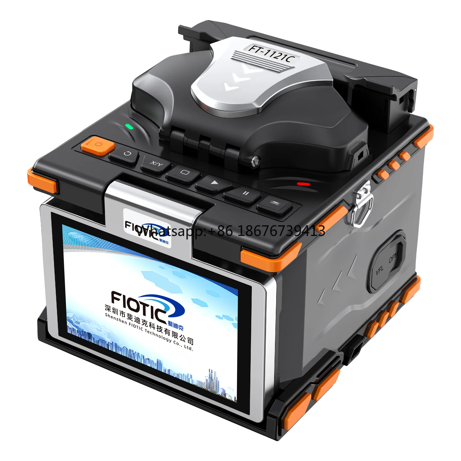High Quality FIOTIC FT-1121C Fiber Optic fusion Splicer  Automatic 6 Motors Fusion Splicer for FTTX FTTH FTTR