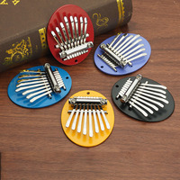 Metal Kalimba A 8-note Thumb Fiddle Beginner Finger Piano Portable Mini Musical Keyboard Instrument Kalimba Children's Gifts