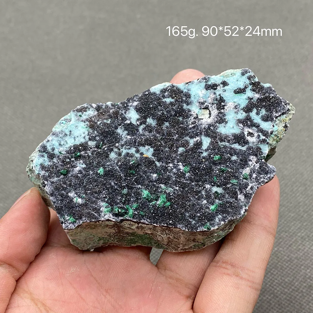 100% Natural Congo chrysocolla mineral specimen stones and crystals quartz crystals