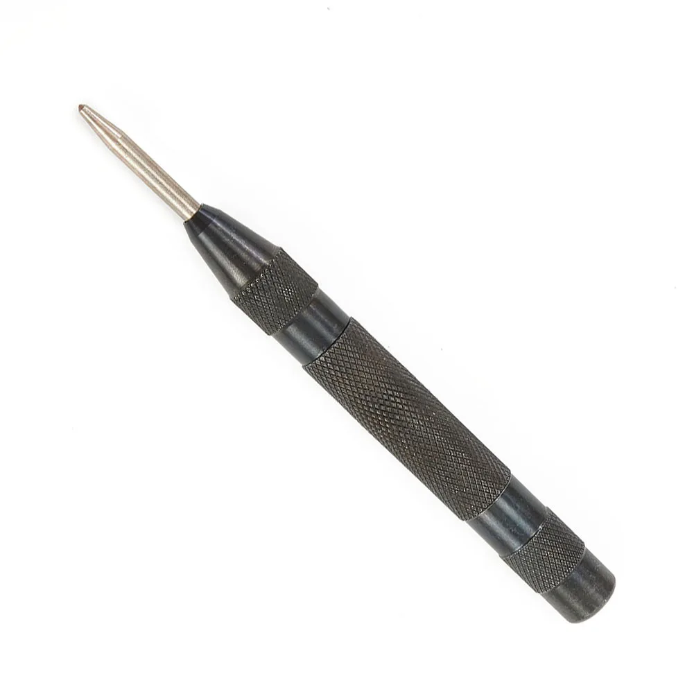 Metal Centre Punch Press Dent Marker Spring Tool Wood 130mm 1pc Automatic HSS Heavy Duty High Quality Portable