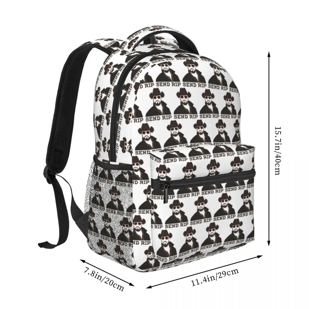 Yellowstone SEND RIP Backpack Student BookBag Children School Bag Computer Shoulder Bags for Boys Girls