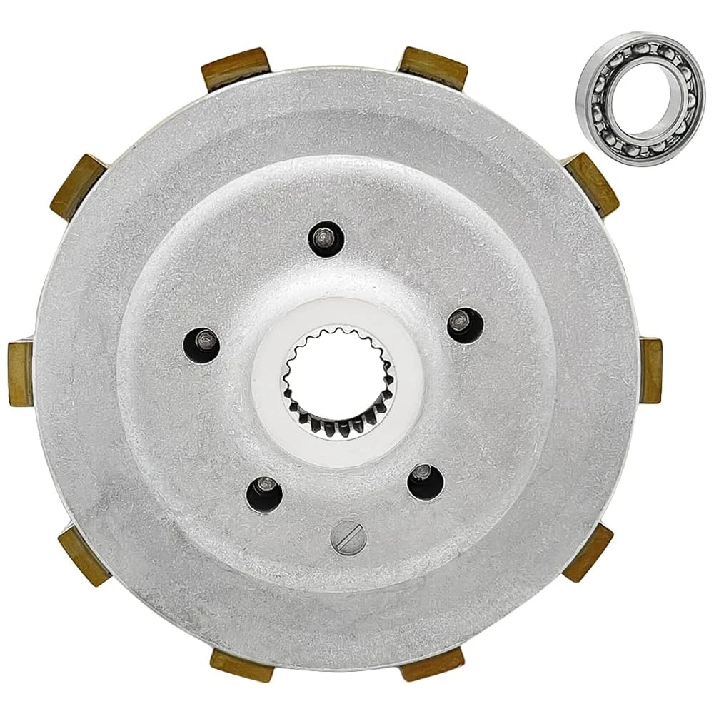 Clutch Pressure Plates Kit & Bearing For Honda Sportrax 400 TRX400EX 2005 2006 2007 2008