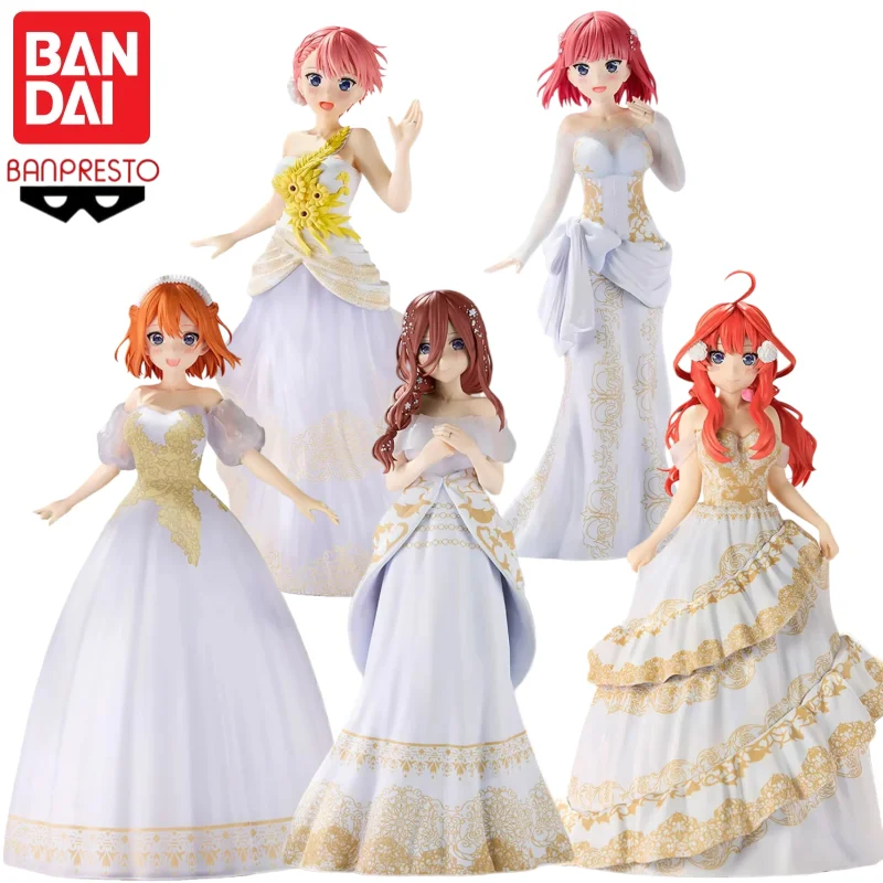 

В наличии: Оригинальная статуэтка Bandai Banpresto «Пять близнецов» — коллекционная модель персонажей аниме, декоративные фигурки