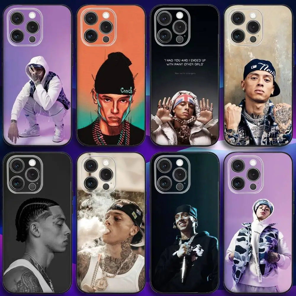 

Rapper C-Central C-Cee Phone Case For iPhone 16e,16,15,14,13,12,11,Pro,X,XS,Max,XR,Plus,Mini Soft Black Cover