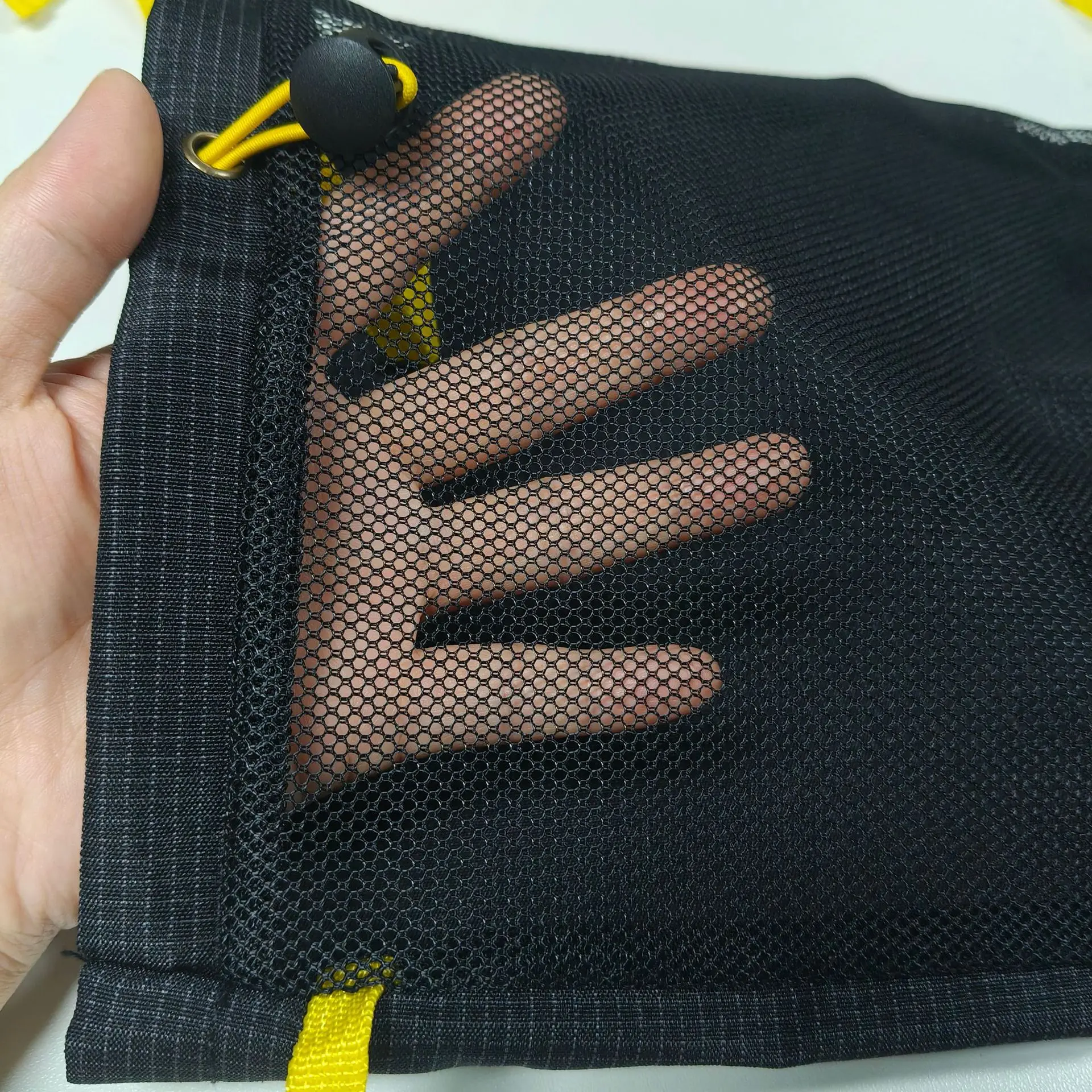 Abnehmbare Rucksack-Netztasche, Mehrzweck-Außen-Erweiterungstasche für Wandern, Radfahren, Reisen - Aufbewahrungstasche Rucksack-Zubehör – Detail 5