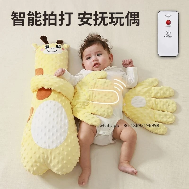 The Baby Soothes  Palm of THand To Sleep, Slaps Sleeping Artifact, Lies Down and Sleeps, Liberates  Hands