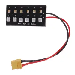 블레이드 소형 Whoop 드론용 Lipo 배터리 밸런스 충전 보드, 마이크로 JST 1.25 및 JST-PH XT60 플러그, 1S
