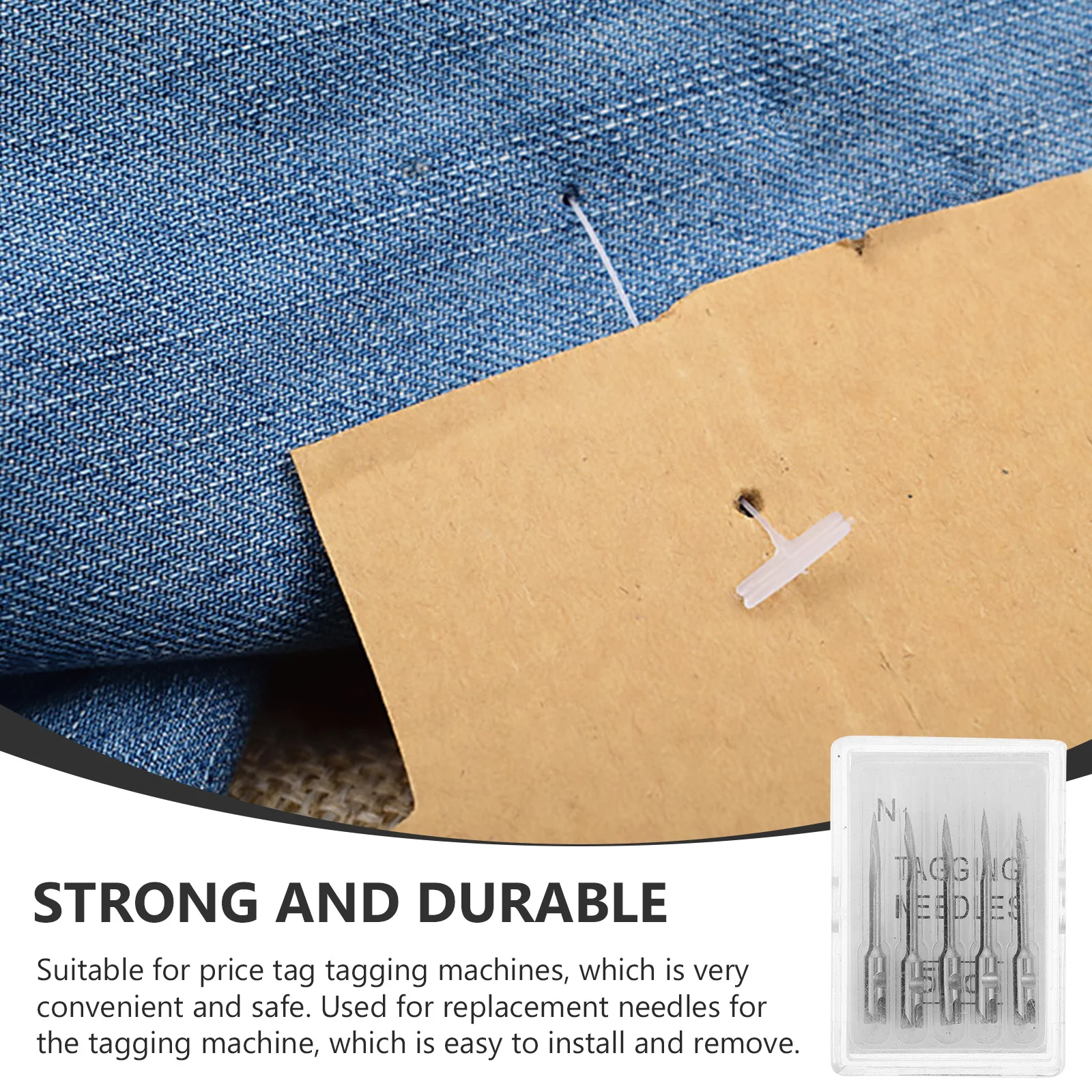 

Needle Head Umbrella Label Attacher Needles Labeling Machines Silver Metal for Tagger