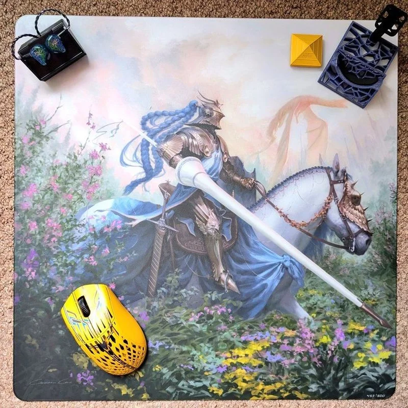 The Return E-Sports Tempered Glass Mouse Pad Replica Edition Wallhack Same Office E-Sports Game Mouse Pad Gaming Equipment Gifts