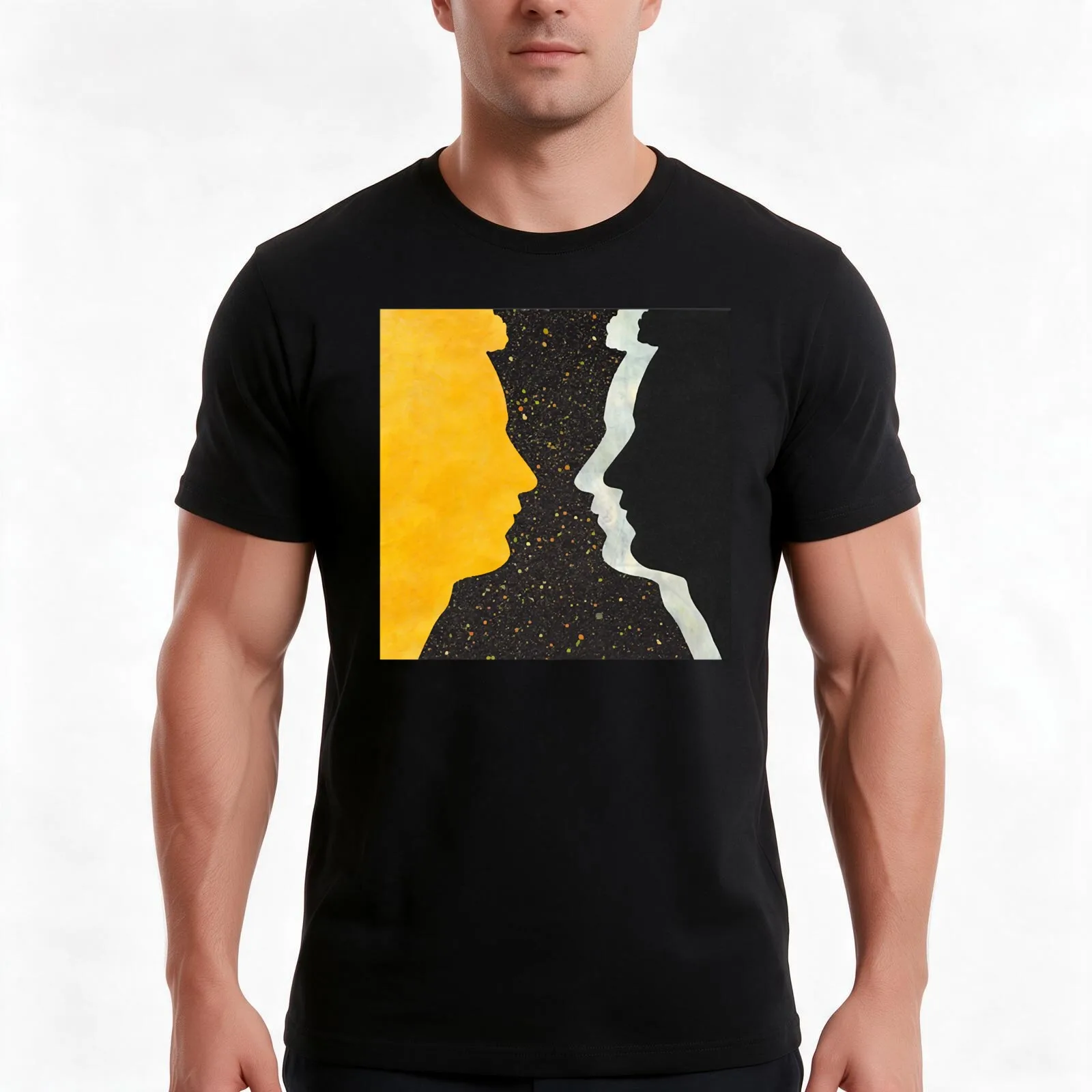 geography T-Shirt, Summer Casual Cotton Tee, Oversized Streetwear Tops, Vintage Graphic Print, Loose Fit Short Sleeve