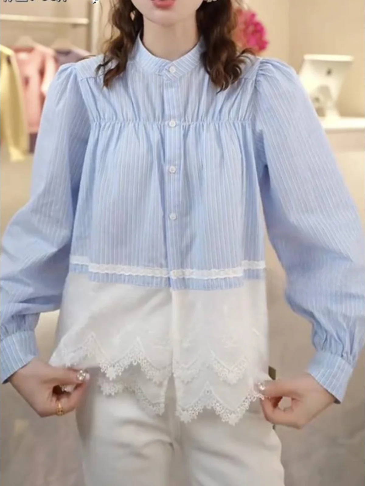 

Французское кружевное платье-сарафан в стиле пэчворк, свободного кроя, для женщин больших размеров, скрывающее живот, с эффектом стройности