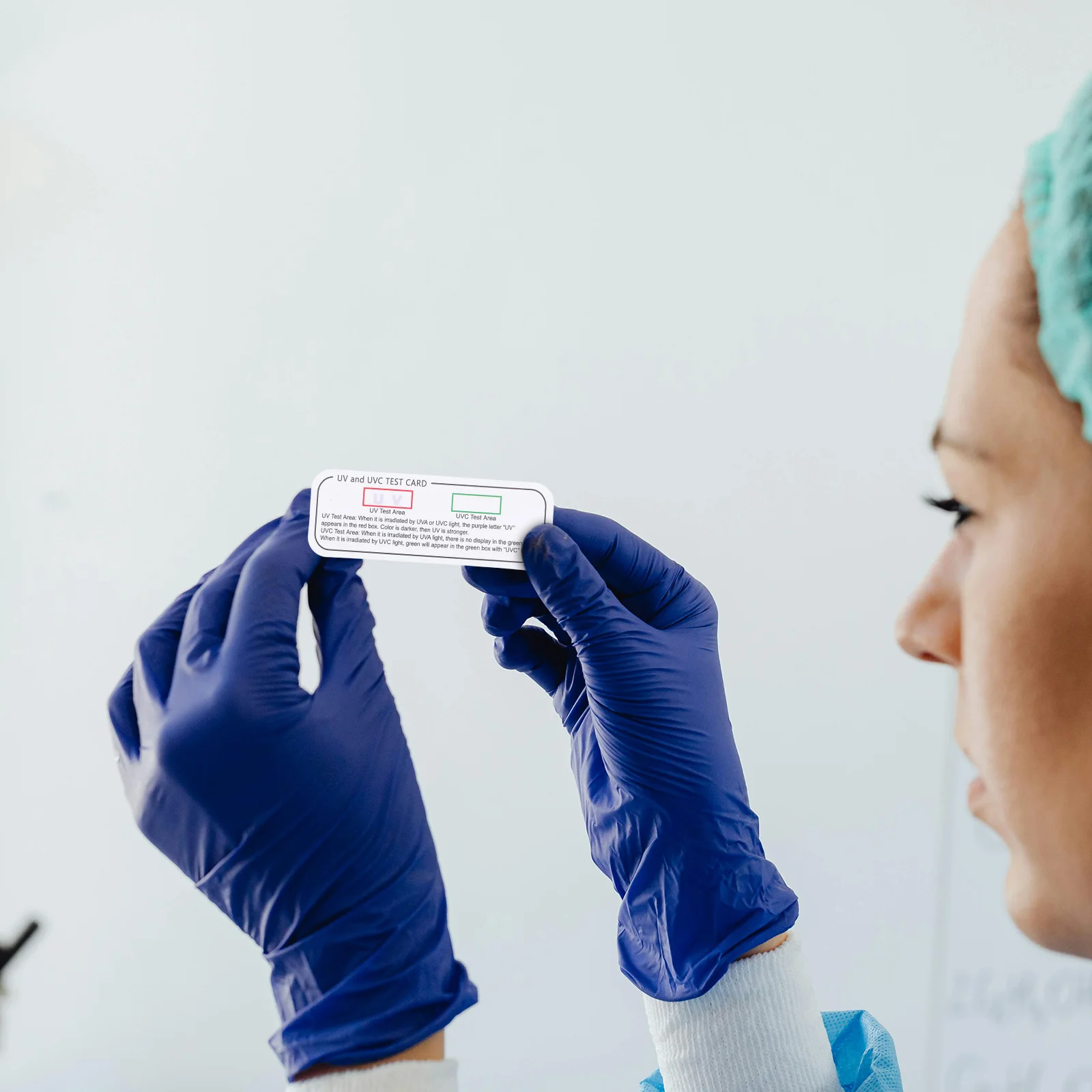 

20Pcs Uv Light Test Cards Uva Uvc Detection Accurate Wavelength Indicator for Indoor Home Professional Use Uv Identifiers