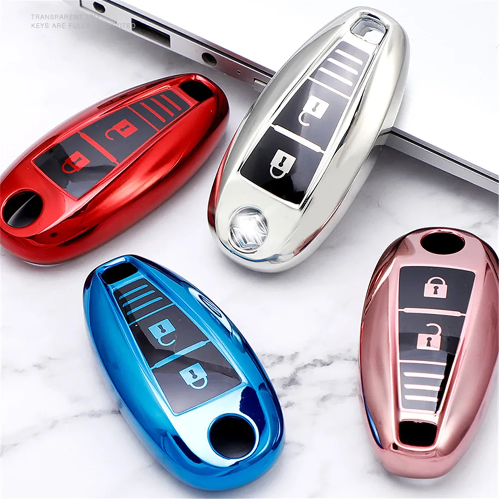 3 Button Soft TPU Car Remote Key Shell Cover Case for Suzuki Vitara Swift Ignis Kizashi SX4 Baleno Ertiga 2016 2017 2018 2019