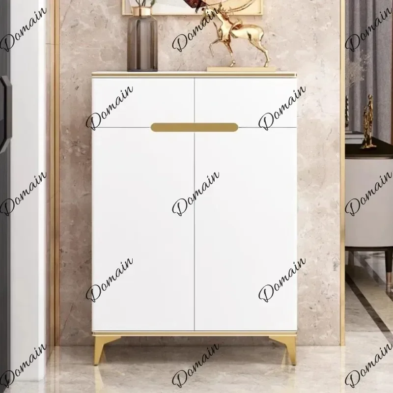 SM Accent Modern Shoe Rack Entry Multi Layer Space Saving Fashion Interior Shoe Rack Multifunction Designs Gabinete Home Product
